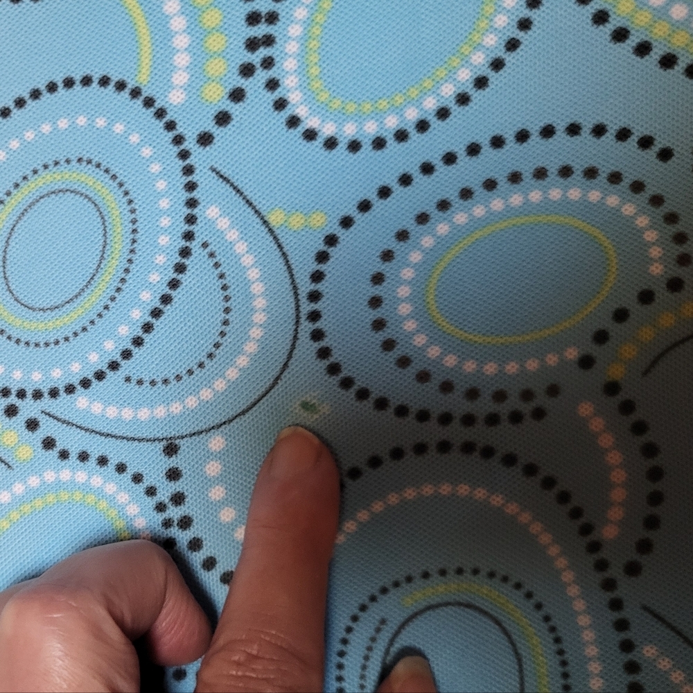 Tehama Women' Blue Patterned Tennis Golf Skort - Size L - Picture 7 of 7